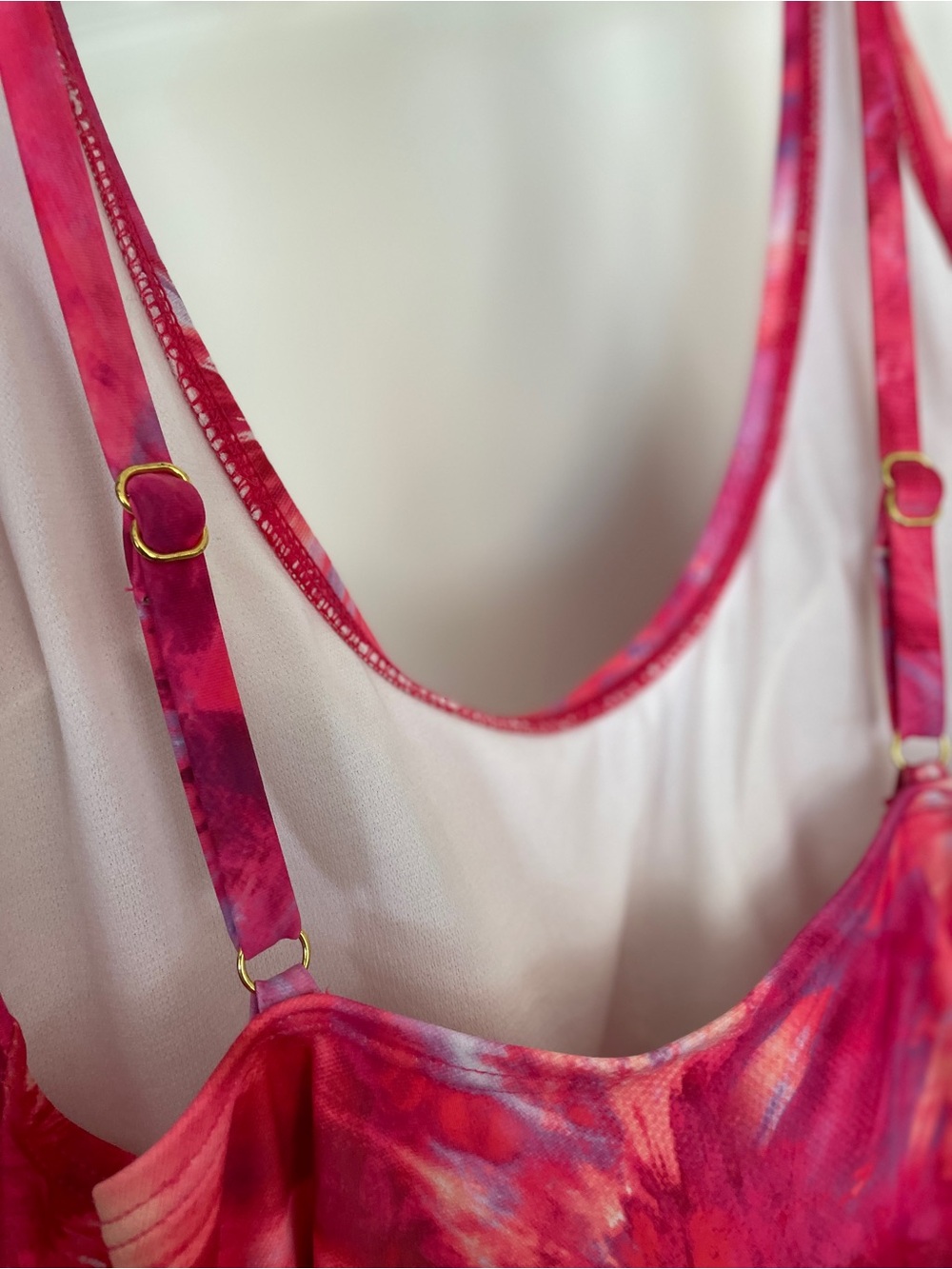Pink Blush Maternity Tie-Dye Swimsuit - Picture 9 of 12